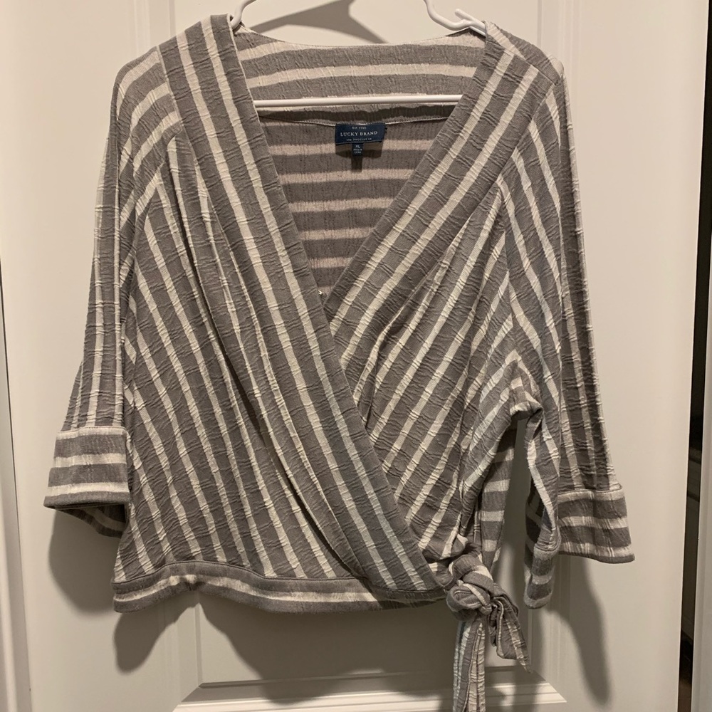 Lucky Brand Striped Blouse